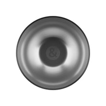 Load image into Gallery viewer, Groom &amp; Wag • Magnetic Stainless Bowl • Black

